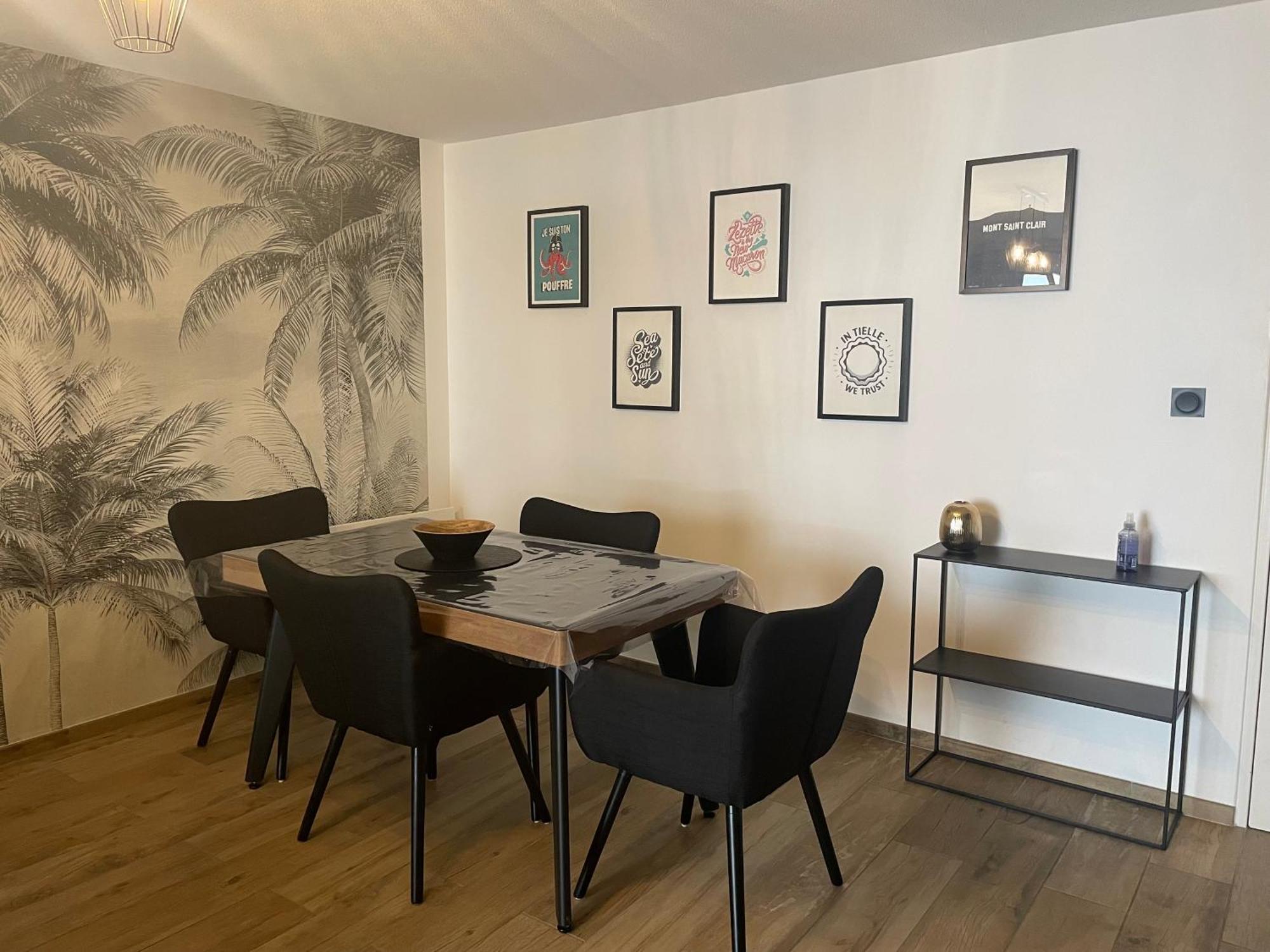 L'Amandier - Clim Et Parking - Apartment Сет Екстериор снимка