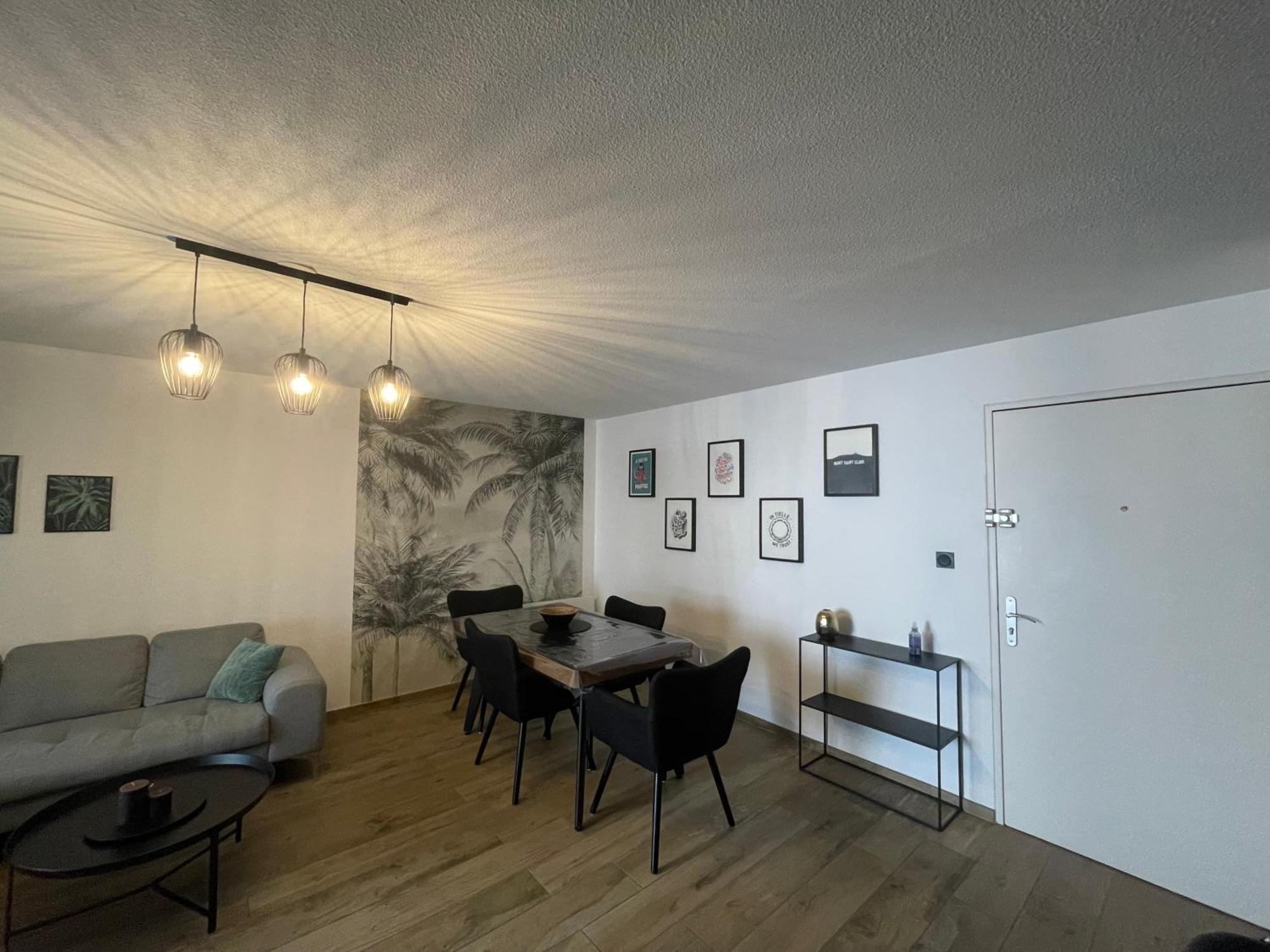 L'Amandier - Clim Et Parking - Apartment Сет Екстериор снимка